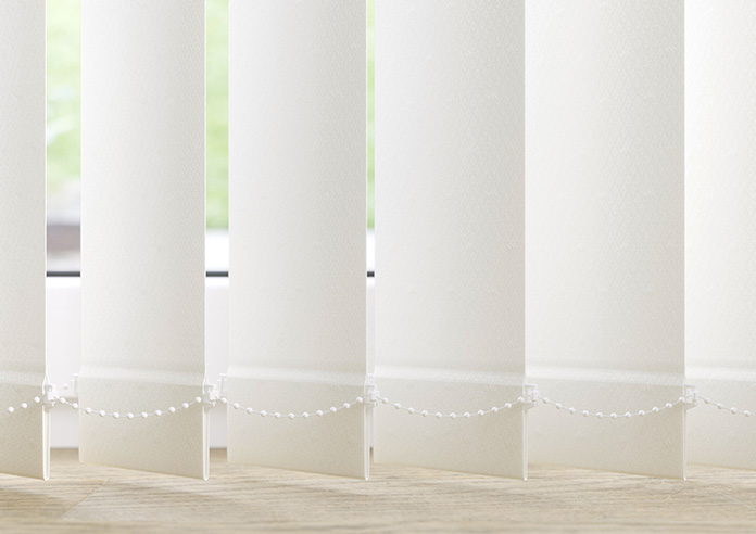 Crossweave, Ice - Vertical Blind Slats - Image 3